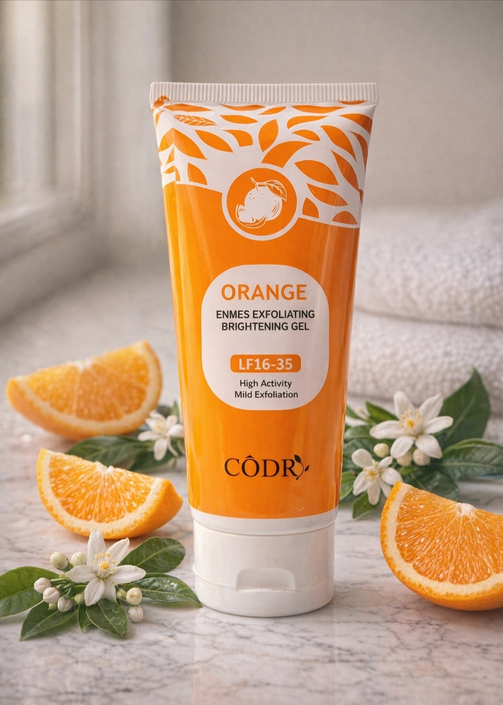CODRA Orange Enzymes Exfoliating Brightening Gel LF16-35 | Natural Face Scrub |